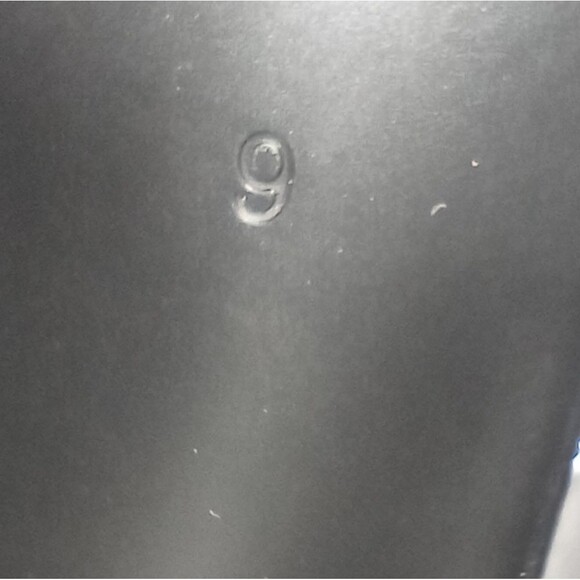 Modatope Knee High Silver Croc Embossed Chunky Heeled Boots Size 9 NWOT - Picture 8 of 8